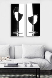 Wallity Cuadros Decorativos de MDF Multicolor (2 Piezas)